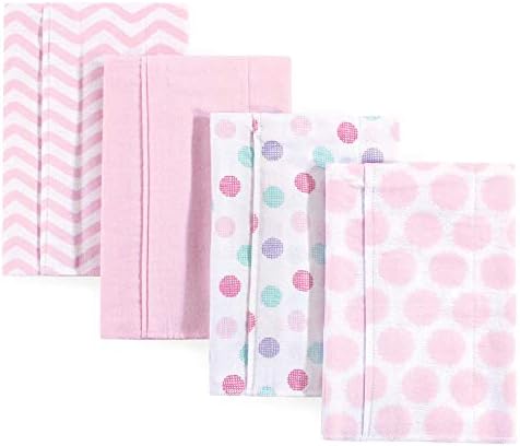 Luvable Friends Unisex Baby Cotton Flannel Burp Cloths, One Size by Luvable+Friends