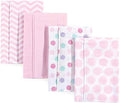 Luvable Friends Unisex Baby Cotton Flannel Burp Cloths, One Size by Luvable+Friends