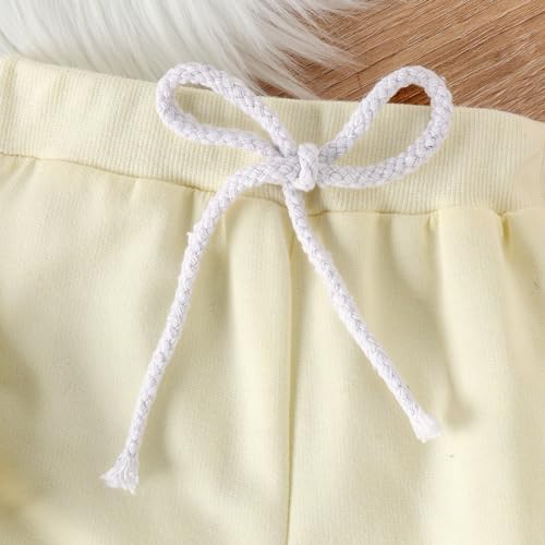 Happy Town Baby Fall Outfits for Girl Boy Long Sleeve Hoodie Top and Long - Image 5