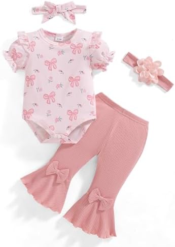 Vibebox Baby Girl Clothes Newborn Preemie Summer Outfits Preemie-12 Months by WelcometoSelectbyVibebox