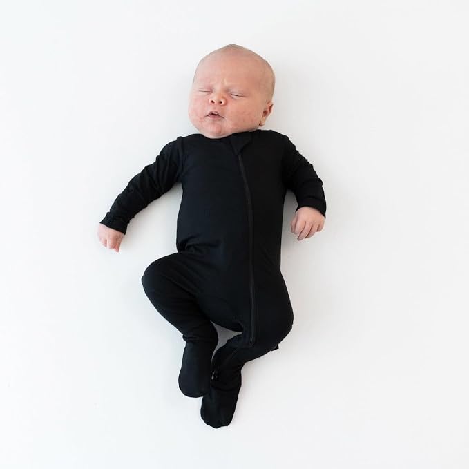 KYTE BABY Infant and Toddler Dual Zipper Footie, Ultra-Soft Rayon Made From - Image 4