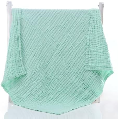 Aablexema Muslin Baby Blanket 6-Layer 43"x43" - Image 2