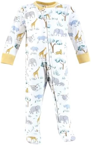 Hudson Baby Unisex Baby Cotton Sleep and Play - Image 3
