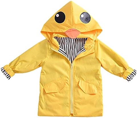 CM C&M WODRO Toddler Baby Boy Girl Duck Rain Jacket Cute Cartoon Animal - Image 4