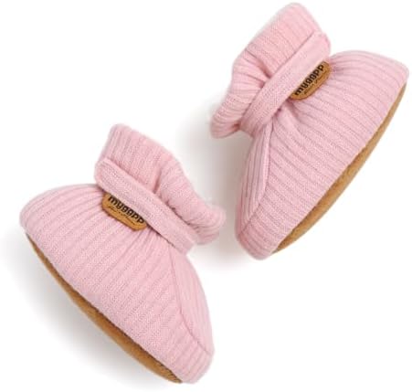 HsdsBebe Unisex Newborn Baby Cotton Booties Non-Slip Sole by HsdsBebe
