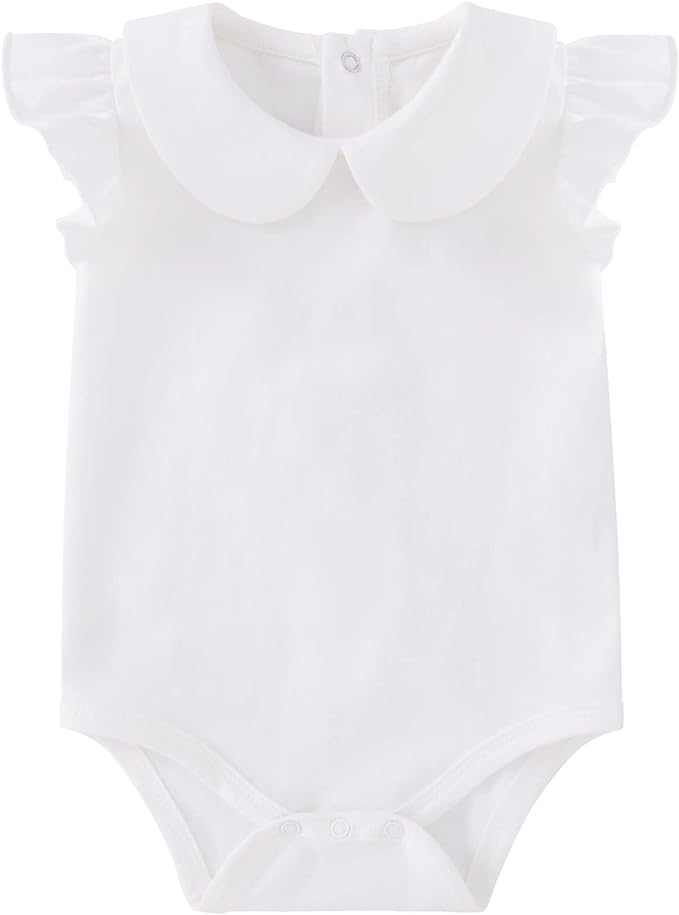 pureborn Baby Girls Boys Bodysuit One-Piece Romper 0-24 Months by pureborn