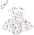 YOUNGER TREE Baby Girl Clothes Infant Summer Romper Dress Sleeveless Bodysuit by YOUNGERTREE