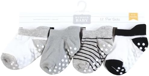Hudson Baby Unisex Baby Non-Skid No-Show Socks - Image 2