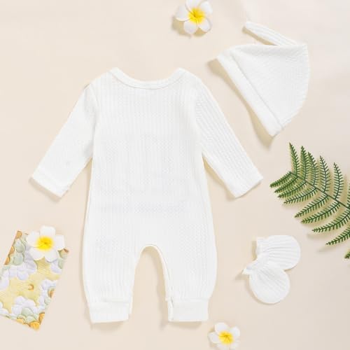 GRNSHTS Newborn Baby Boy Romper Coming Home Outfits Letter Print Bodysuit - Image 3