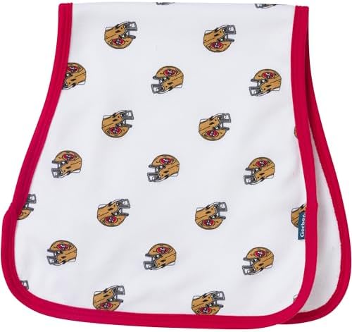 Gerber Baby Nfl Team Bandana Bibs and Burp Cloth Set - Image 2
