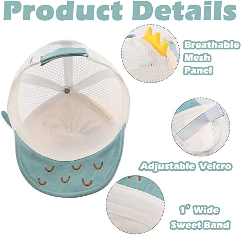 JANGANNSA Baby Duck Cap Infant Kids Sun Hat Bear Cute Cartoon Caps Spring Summer - Image 5