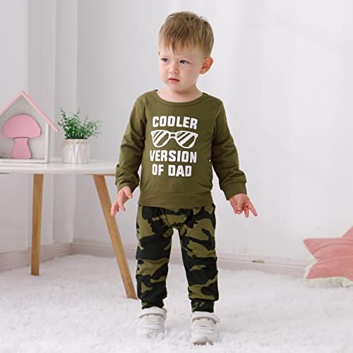 YALLET Baby Toddler Boy Clothes Fall Winter Outfit Long Sleeve Sweatshirts - Image 3