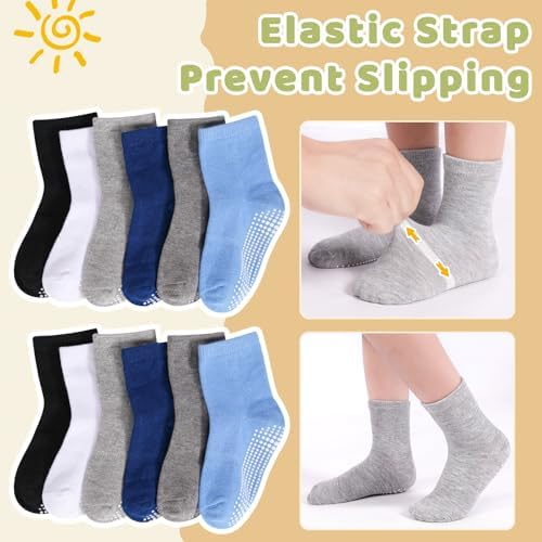HYCLES Non-Slip Toddler Socks, Girl Grip Socks - Image 3