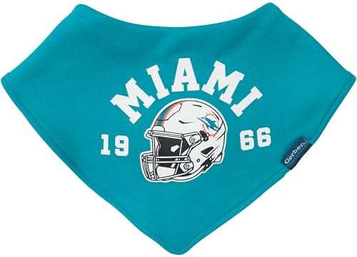 Gerber Baby Nfl Team Bandana Bibs and Burp Cloth Set - Image 3