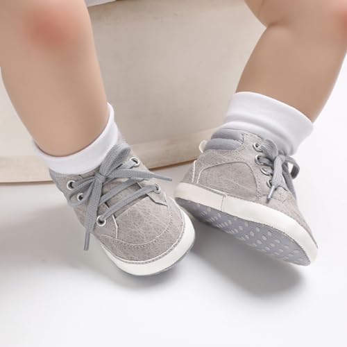 Baby Boys Girls Booties Fleece Anti-Slip Soft Sole Boots Toddler First Walker - Image 2