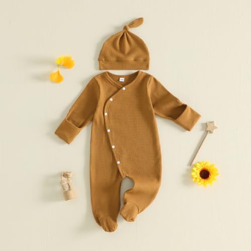 Kuriozud Newborn Baby Boy Going Home Outfit Kimono Romper - Image 4