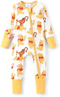 Disney Baby Organic Cotton Zip Footie Clothes Romper Outfit by Disney