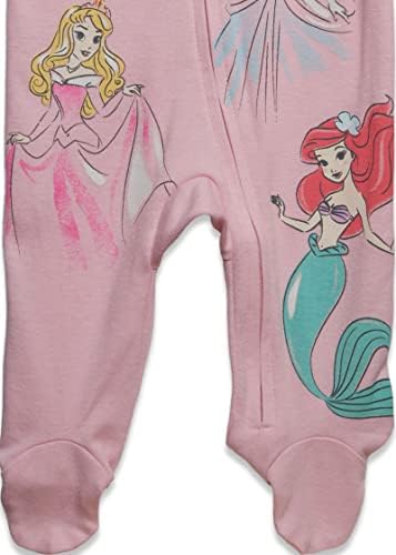 Disney Baby Girls' 2-Pack Footed Sleep N' Play Newborn to Infant - Image 5