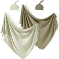 GRSSDER 2 Set Newborn Swaddle Blanket by BUYNOW