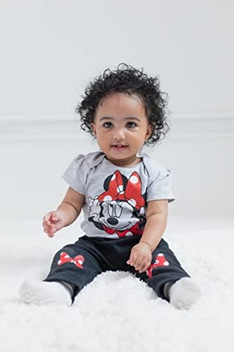 Disney Classics Winnie the Pooh Mickey Mouse Baby Hoodie Bodysuit and Pants 3 - Image 3