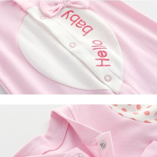 Infant Baby Girl Long Sleeve Romper Cotton Cute Style Newborn Toddler Jumpsuit - Image 4
