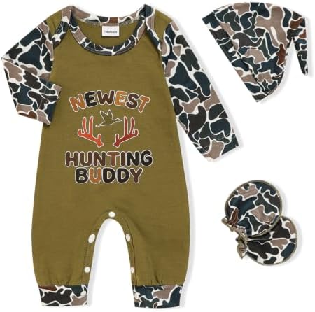 GRNSHTS Newborn Baby Boy Romper Coming Home Outfits Letter Print Bodysuit by GRNSHTS