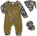 GRNSHTS Newborn Baby Boy Romper Coming Home Outfits Letter Print Bodysuit by GRNSHTS