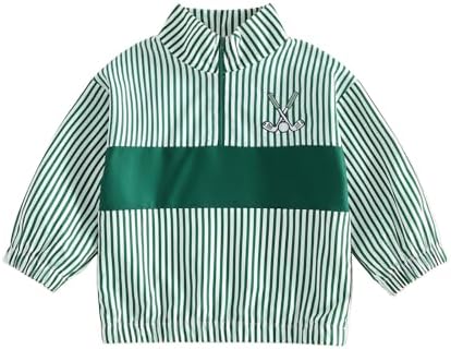 Baby Boy Jacket Toddler Golf Clothes Long Sleeve Lapel Button Down Top Infant by mlpeerw