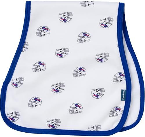 Gerber Baby Nfl Team Bandana Bibs and Burp Cloth Set - Image 2