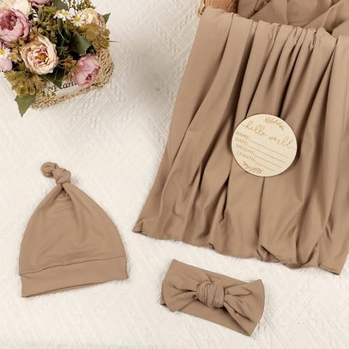 TANOFAR 4-Pack Newborn Swaddle Blanket - Image 5