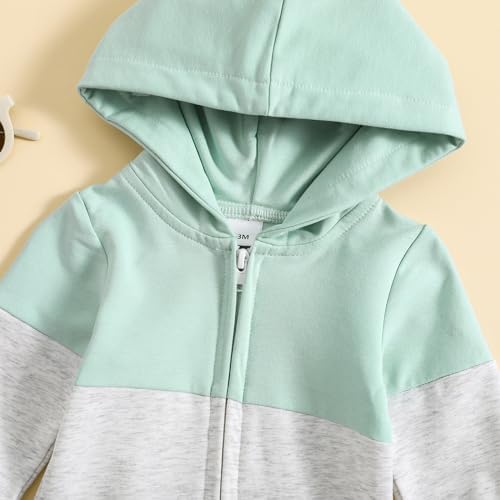 Fall Baby Clothes Newborn Boy Girl Hoodie Romper Long Sleeve Jumpsuit Winter - Image 4
