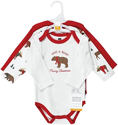 Hudson Baby Unisex Baby Cotton Bodysuits - Image 2