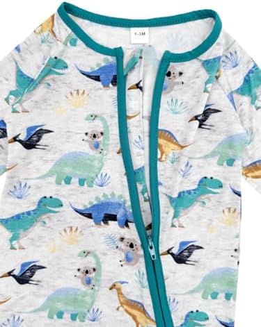 Bow Dream Bamboo Rayon Baby Romper Boy Newborn Girl Clothes Outfit - Image 4