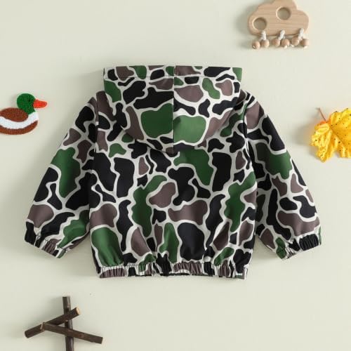 Toddler Baby Girl Windbreaker Jacket Zip Up Hoodie Long Sleeve Sweatshirt - Image 6