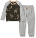 Burt's Bees Baby Boys Shirt and Pant Set, Long Sleeve Top & Bottom Outfit Bundle by BurtsBeesBaby