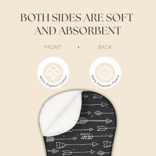 Dodo Babies 5-Pack Baby Burp Cloths - Image 3