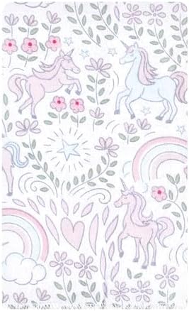 Luvable Friends Hudson Baby Flannel Burp Cloths 10pk, Magical Unicorn - Image 2