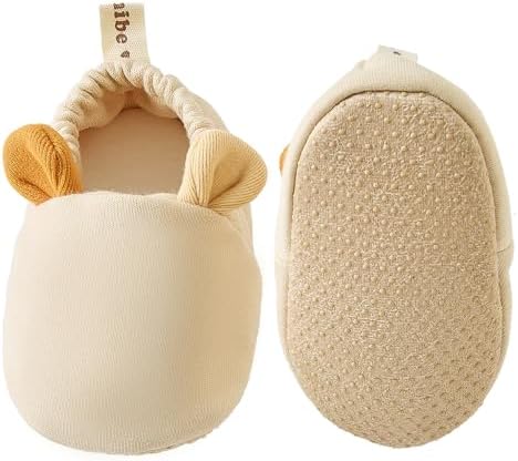 Jastore Baby Girls Booties Newborn Infant Shoes Cozy Soft Warm Cotton Boots - Image 5