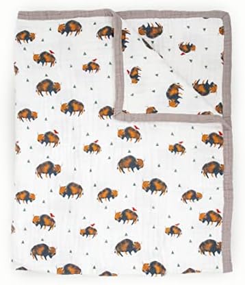 Little Unicorn Premium Quilted Throw | Super Soft by LittleUnicorn