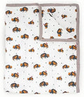 Little Unicorn Premium Quilted Throw | Super Soft by LittleUnicorn