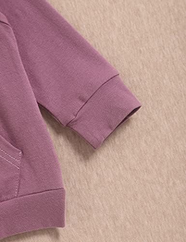 oklady Baby Girl Clothes, Hoodie Tops Floral Pant - Image 5