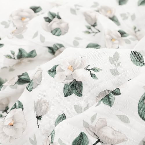 Little Unicorn 100% Certified Natural Organic Cotton Muslin Swaddle Blanket 2 - Image 2