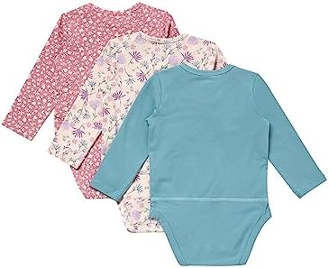 Hanes Baby Pure Comfort Long Sleeve Bodysuits, Infant Bodysuits, Boys & Girls - Image 2