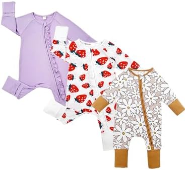 Bow Dream Bamboo Rayon Baby Romper Boy Newborn Girl Clothes Outfit by BowDream
