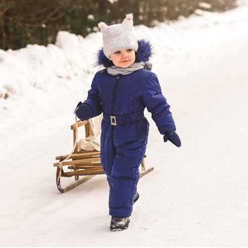 Toddler Mittens Lined Fleece Snow Gloves - Image 6