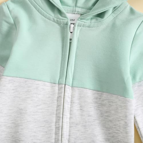 Fall Baby Clothes Newborn Boy Girl Hoodie Romper Long Sleeve Jumpsuit Winter - Image 5