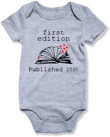 hrcfbk Infant Baby Boys Girls Bodysuit Newborn Short Sleeve Funny Letters Print by Hrcfbk