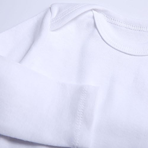 ROMPERINBOX Unisex Baby Onsies Solid Baby Bodysuit Romper Blank - Image 2