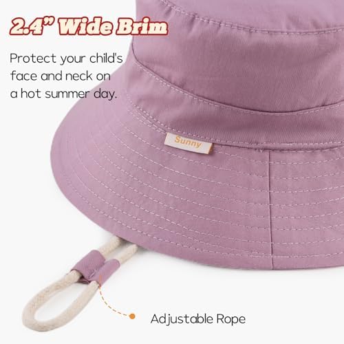Bamery Baby Toddler Girls Bucket Hat Newborn Sun Hats - Image 3