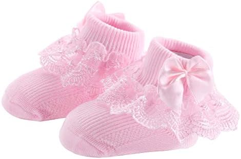 PrinceSasa Little Baby Girl Princess Lace Ruffles Socks Set - Image 5